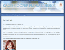 Tablet Screenshot of creationsbykacie.com